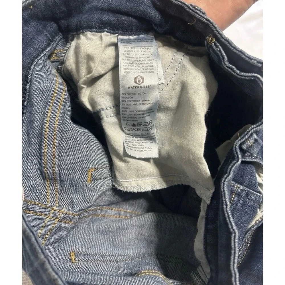 Signature by Levi Strauss Mid Rise Bootcut Jeans Women's Size 26 Dark Blue Denim